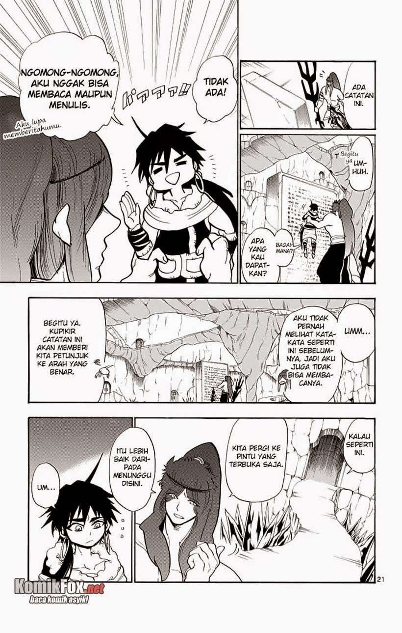 Magi – Sinbad no Bouken Bab 21 halaman 22
