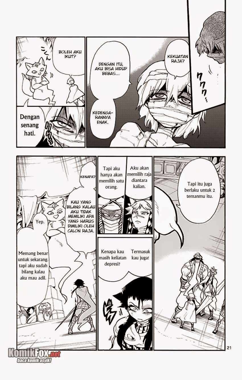 Magi – Sinbad no Bouken Bab 22 halaman 22