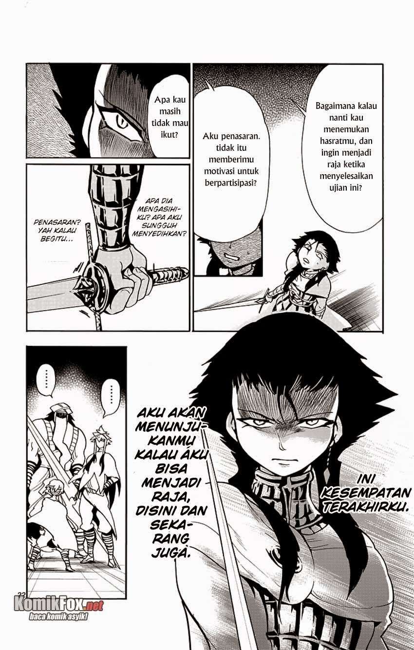 Magi – Sinbad no Bouken Bab 22 halaman 23