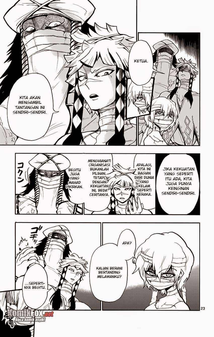 Magi – Sinbad no Bouken Bab 22 halaman 24