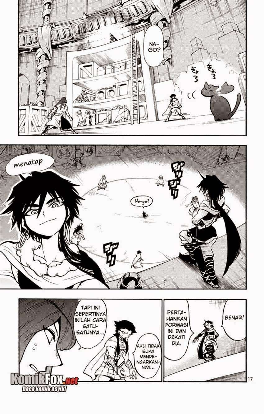 Magi – Sinbad no Bouken Bab 23 halaman 17