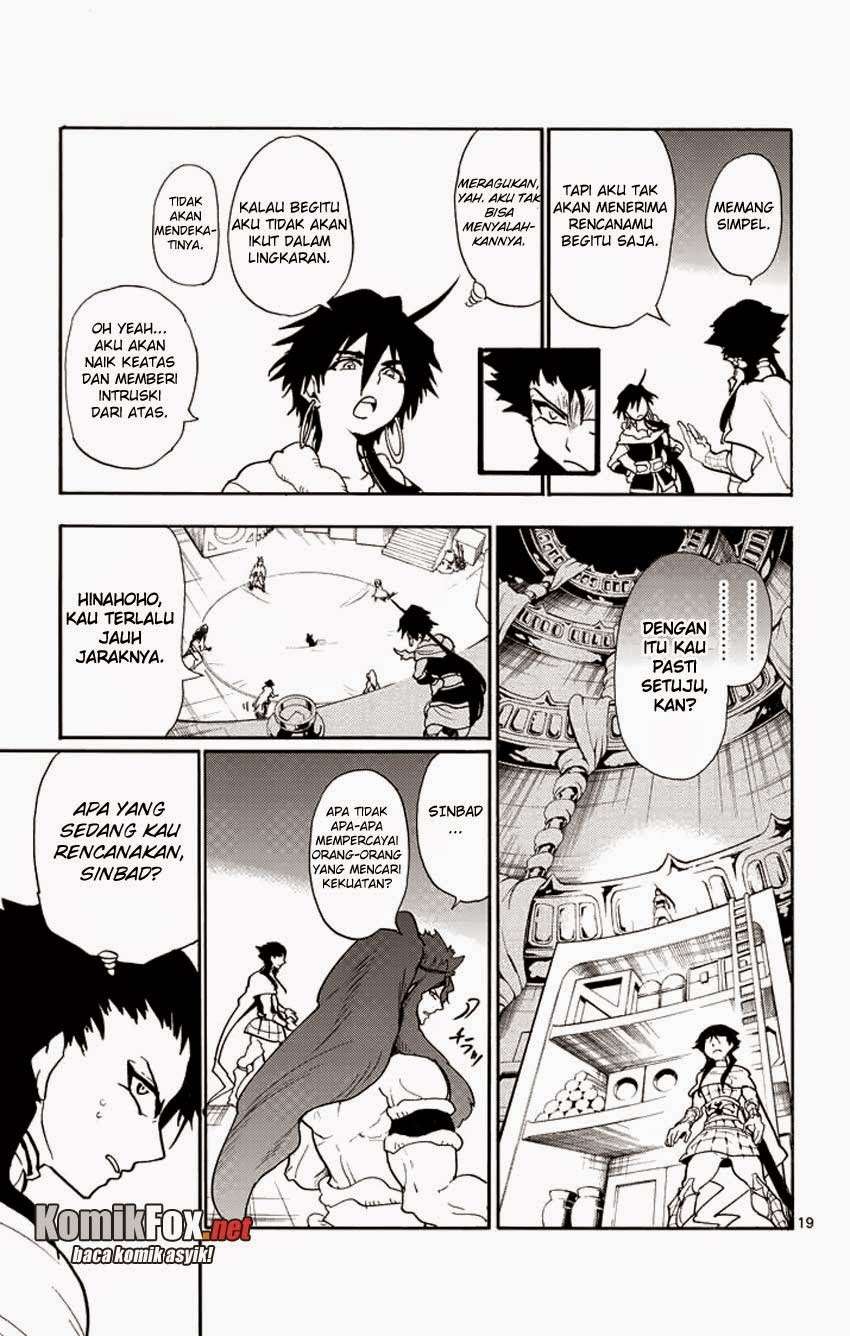 Magi – Sinbad no Bouken Bab 23 halaman 19