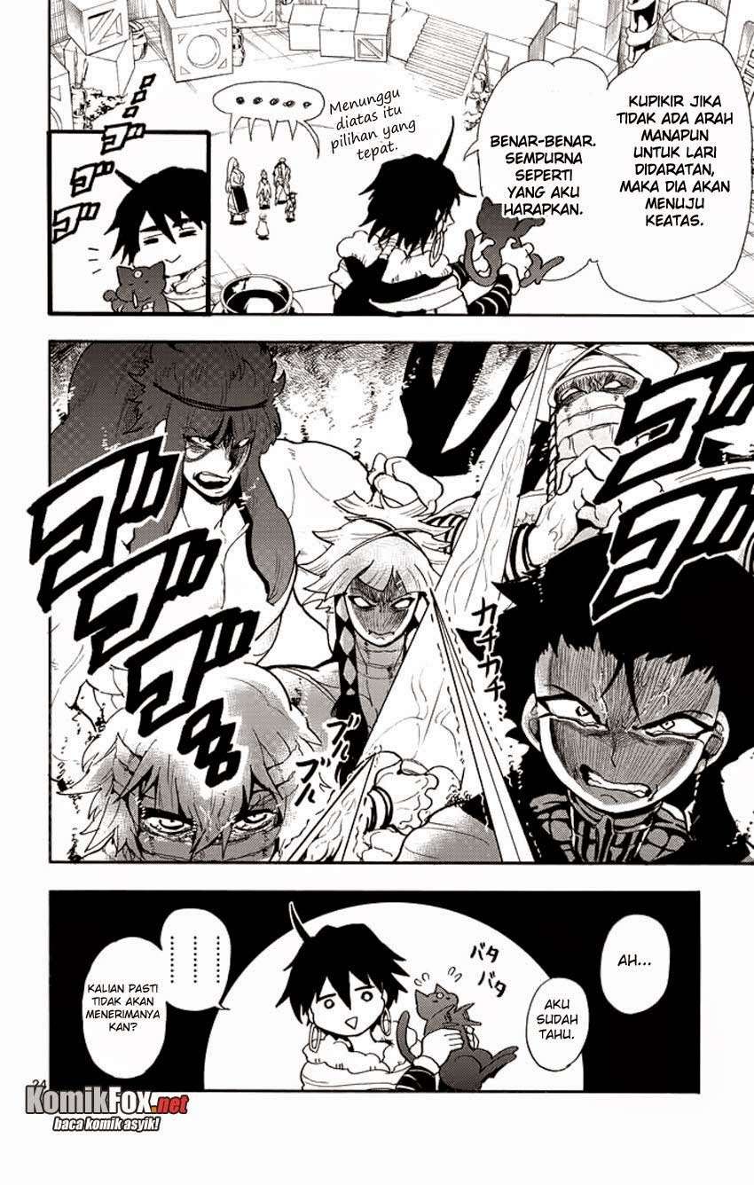 Magi – Sinbad no Bouken Bab 23 halaman 24