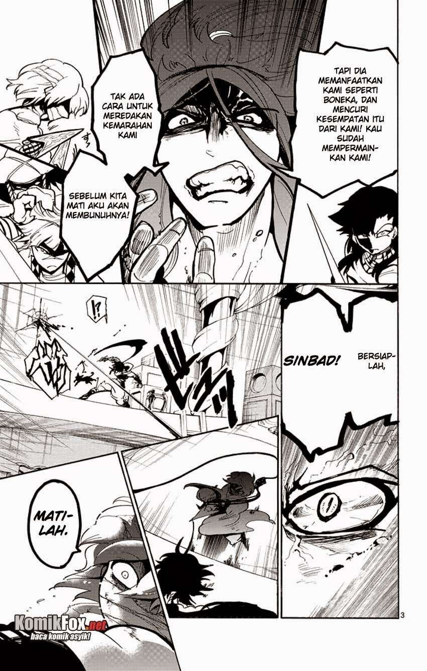 Magi – Sinbad no Bouken Bab 24 halaman 3