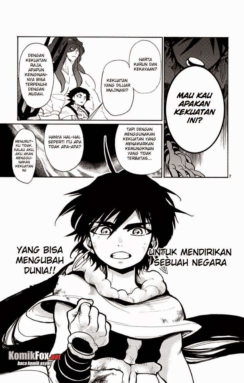 Magi – Sinbad no Bouken Bab 24 halaman 7