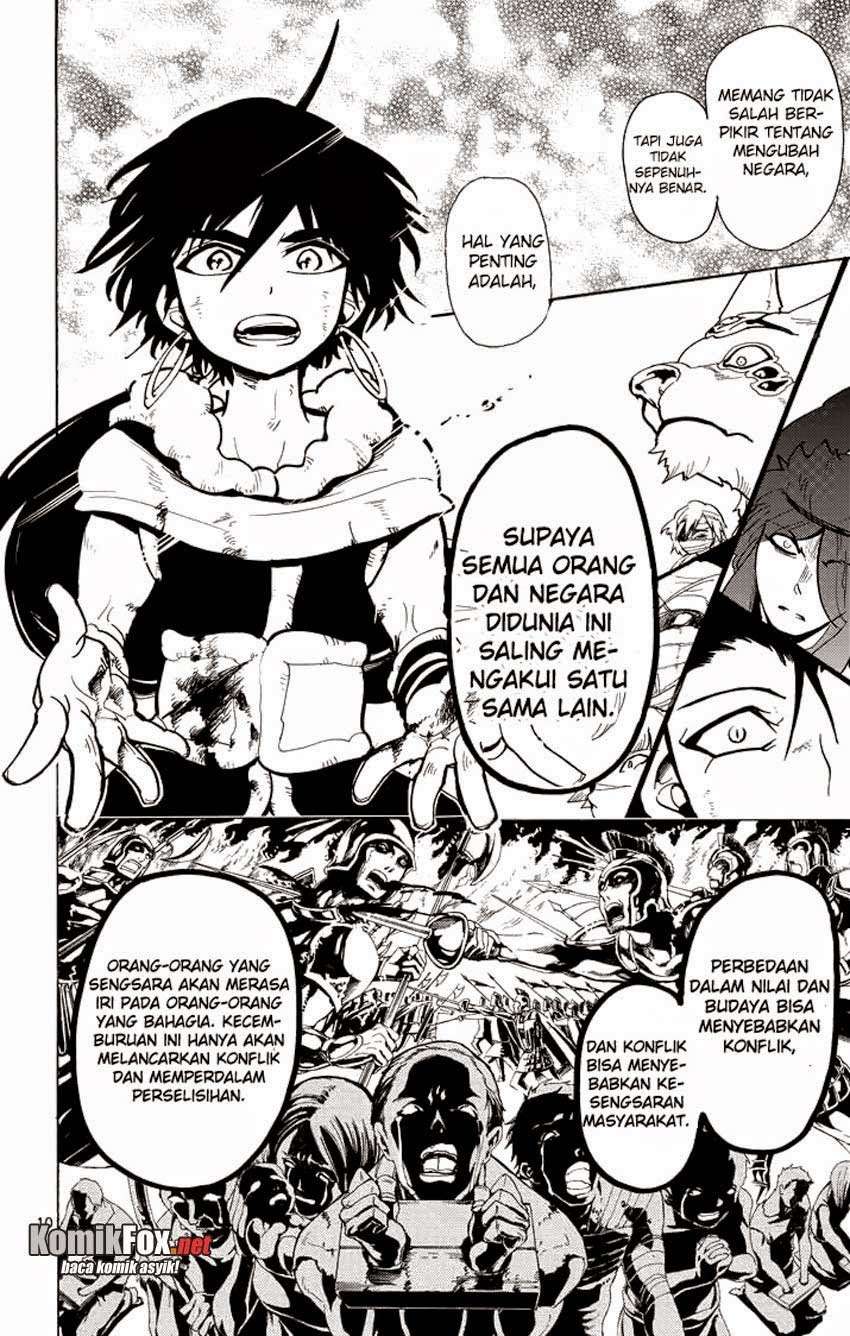 Magi – Sinbad no Bouken Bab 24 halaman 10