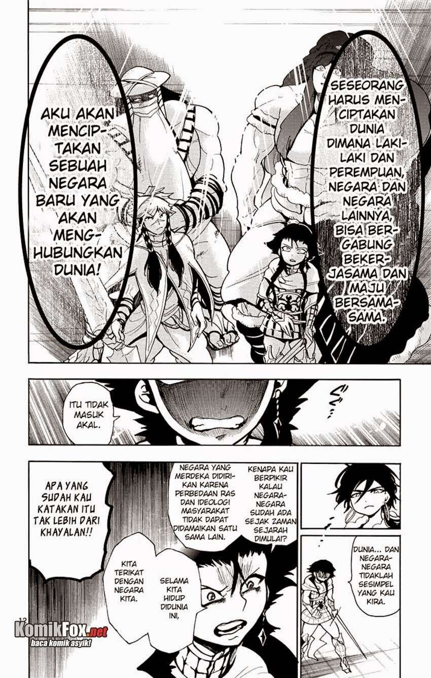 Magi – Sinbad no Bouken Bab 24 halaman 12