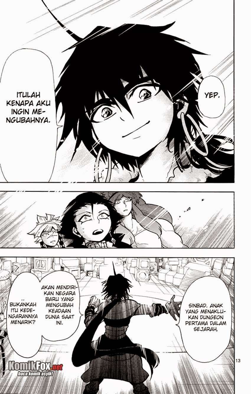 Magi – Sinbad no Bouken Bab 24 halaman 13