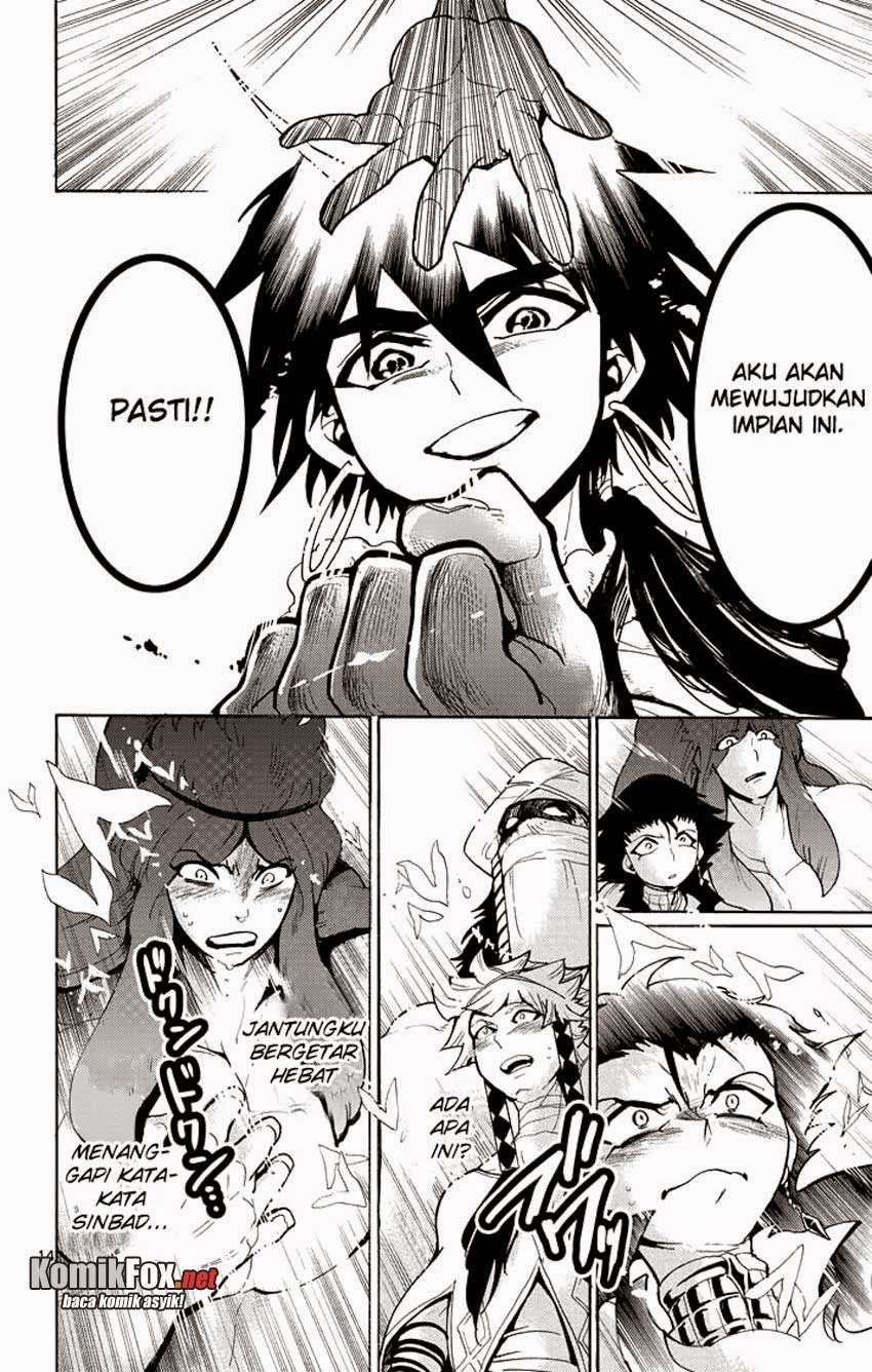 Magi – Sinbad no Bouken Bab 24 halaman 14