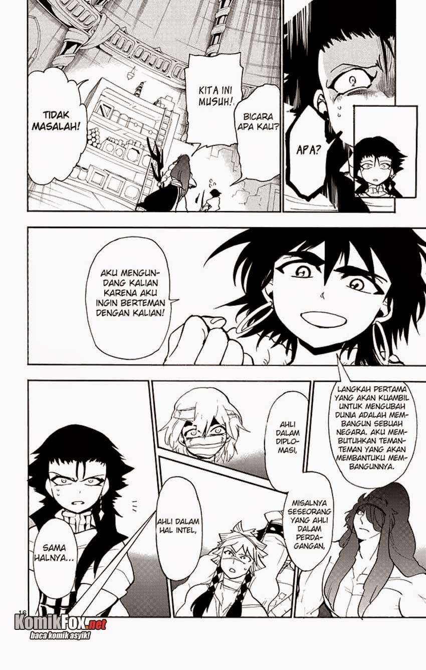 Magi – Sinbad no Bouken Bab 24 halaman 16