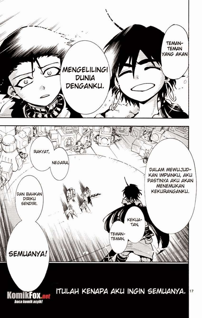 Magi – Sinbad no Bouken Bab 24 halaman 17