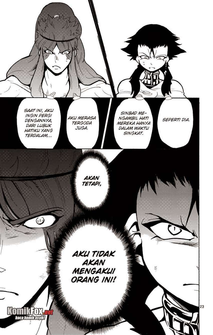 Magi – Sinbad no Bouken Bab 24 halaman 23