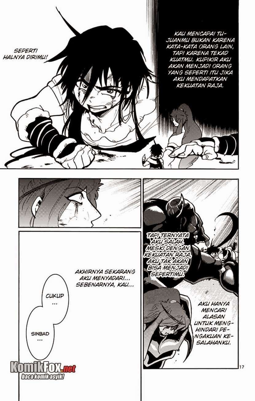 Magi – Sinbad no Bouken Bab 25 halaman 17