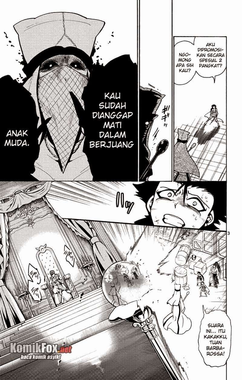 Magi – Sinbad no Bouken Bab 26 halaman 3