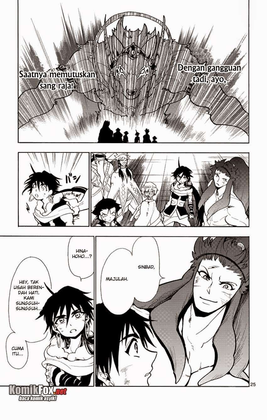 Magi – Sinbad no Bouken Bab 27 halaman 25