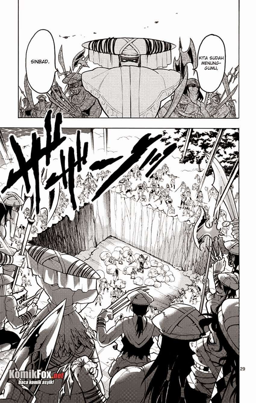 Magi – Sinbad no Bouken Bab 27 halaman 29