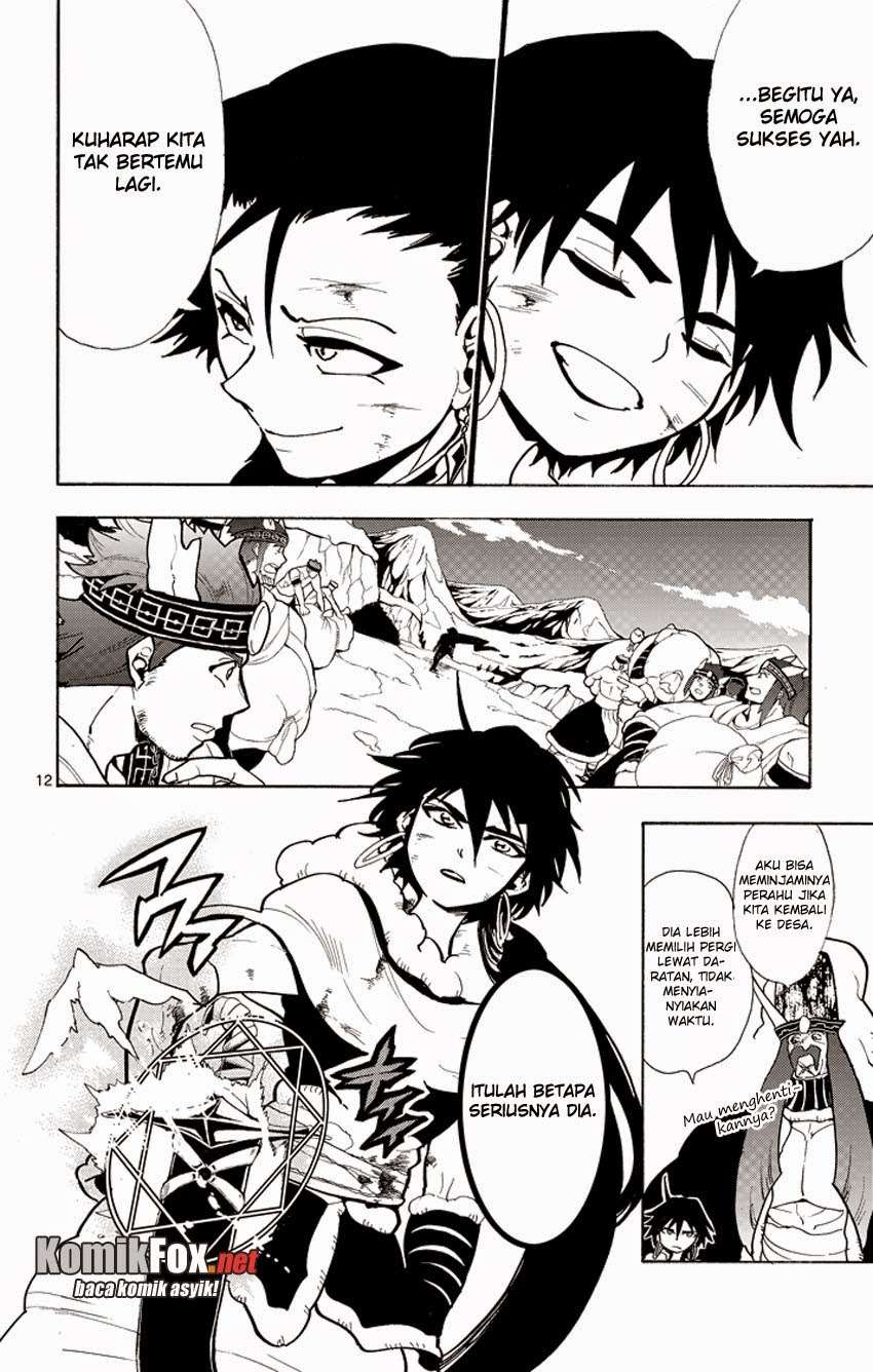Magi – Sinbad no Bouken Bab 28 halaman 12
