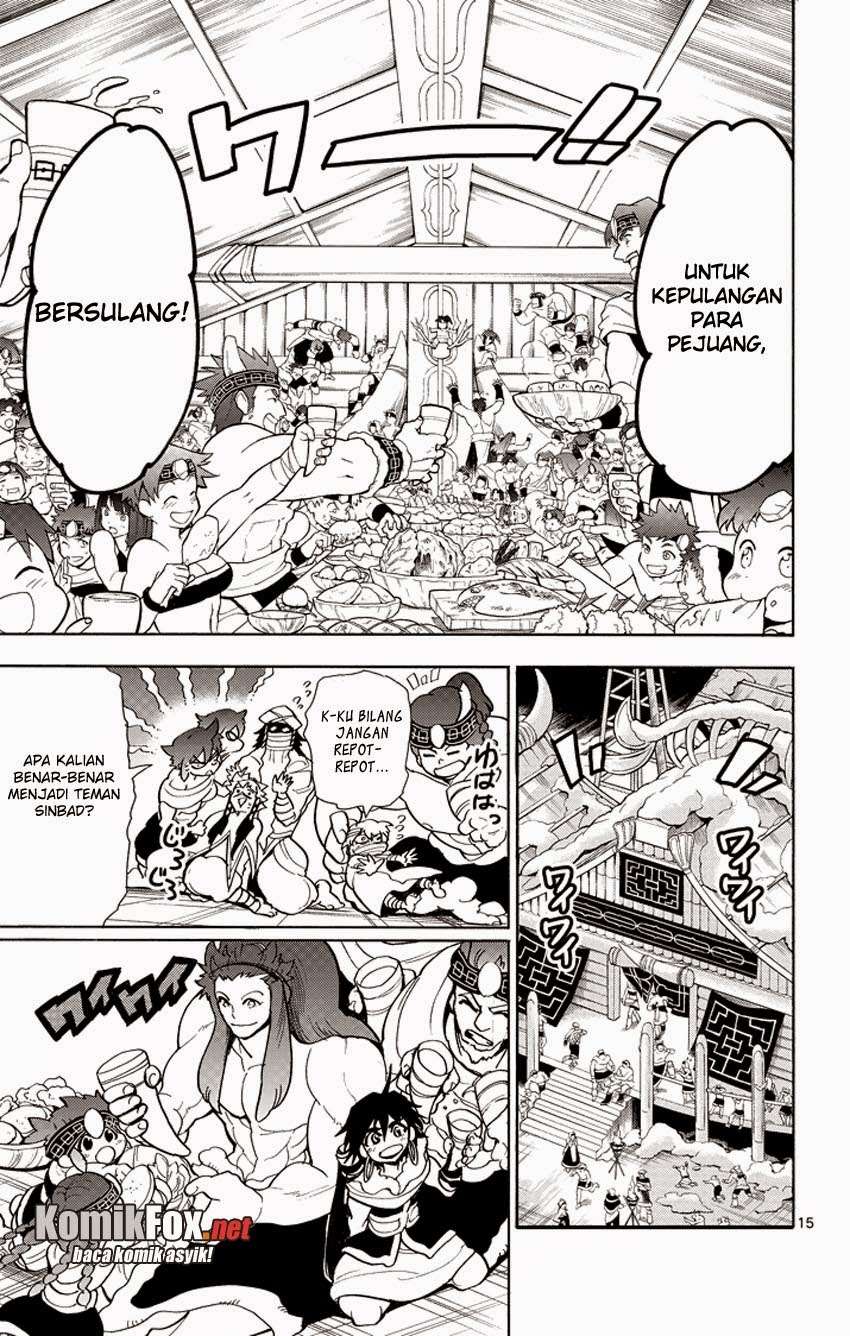 Magi – Sinbad no Bouken Bab 28 halaman 15