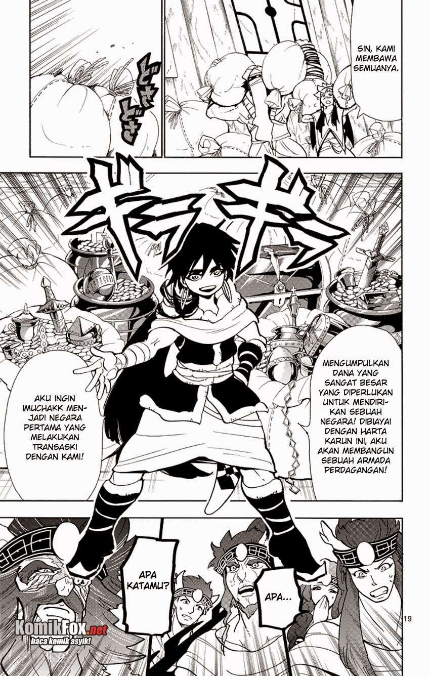 Magi – Sinbad no Bouken Bab 29 halaman 21
