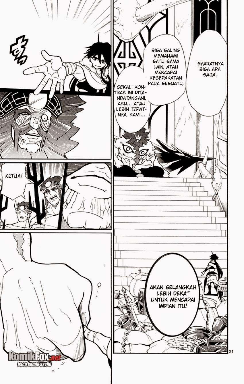Magi – Sinbad no Bouken Bab 29 halaman 23