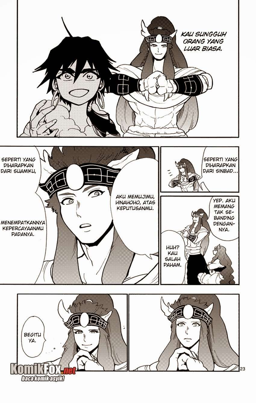 Magi – Sinbad no Bouken Bab 29 halaman 25