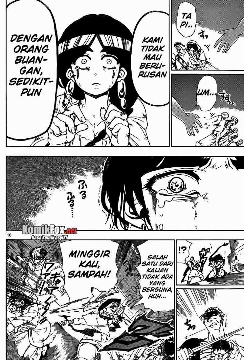 Magi – Sinbad no Bouken Bab 3 halaman 16