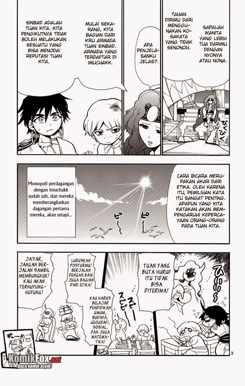 Magi – Sinbad no Bouken Bab 30 halaman 4