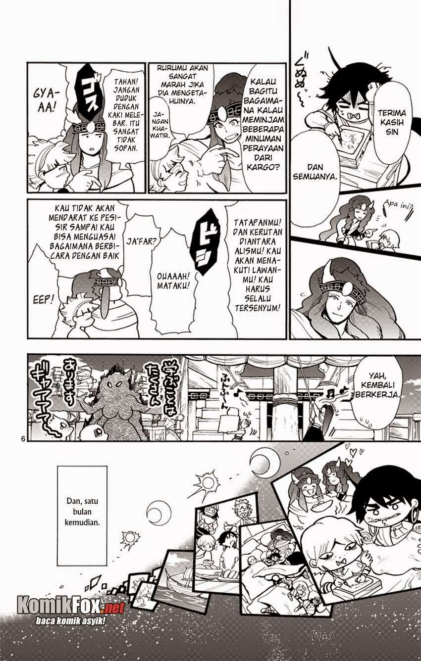 Magi – Sinbad no Bouken Bab 30 halaman 7