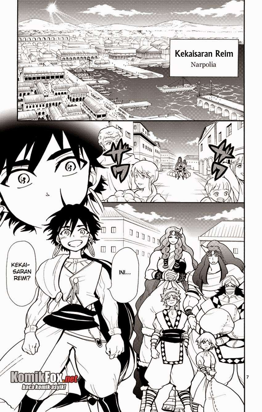 Magi – Sinbad no Bouken Bab 30 halaman 8