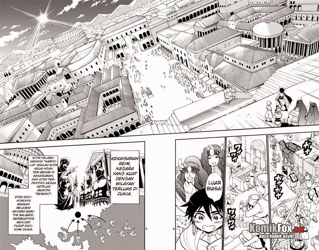 Magi – Sinbad no Bouken Bab 30 halaman 9