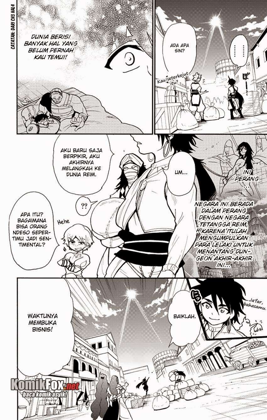 Magi – Sinbad no Bouken Bab 30 halaman 10