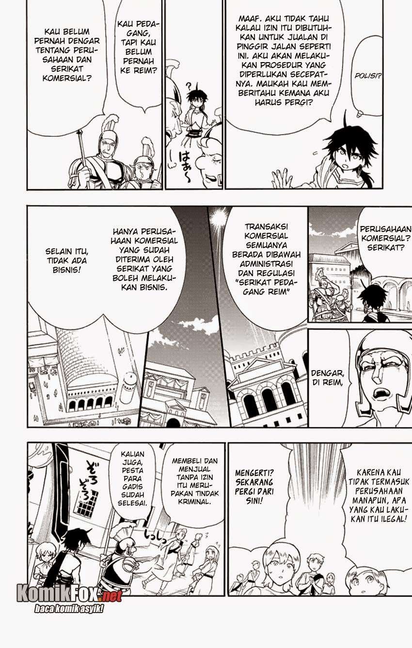 Magi – Sinbad no Bouken Bab 30 halaman 14