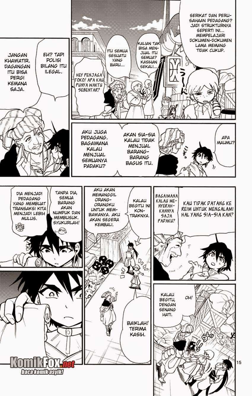 Magi – Sinbad no Bouken Bab 30 halaman 15