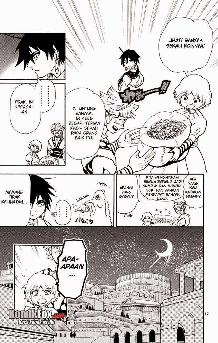 Magi – Sinbad no Bouken Bab 30 halaman 17