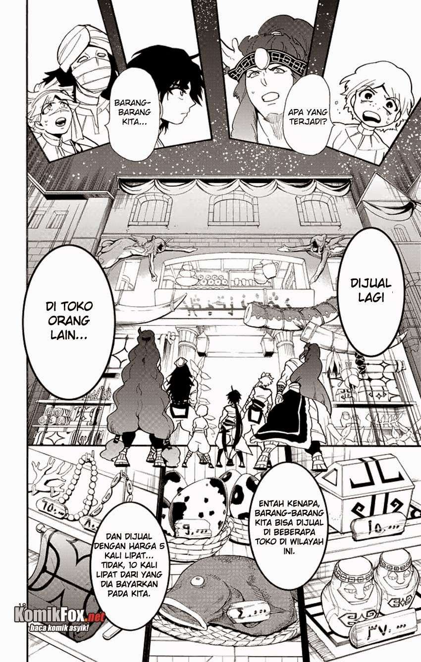 Magi – Sinbad no Bouken Bab 30 halaman 18