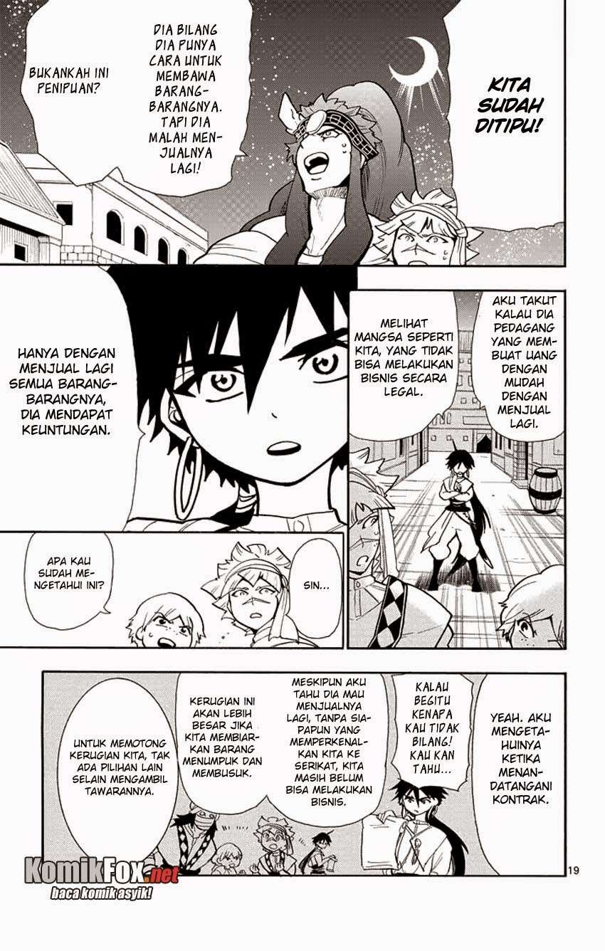 Magi – Sinbad no Bouken Bab 30 halaman 19