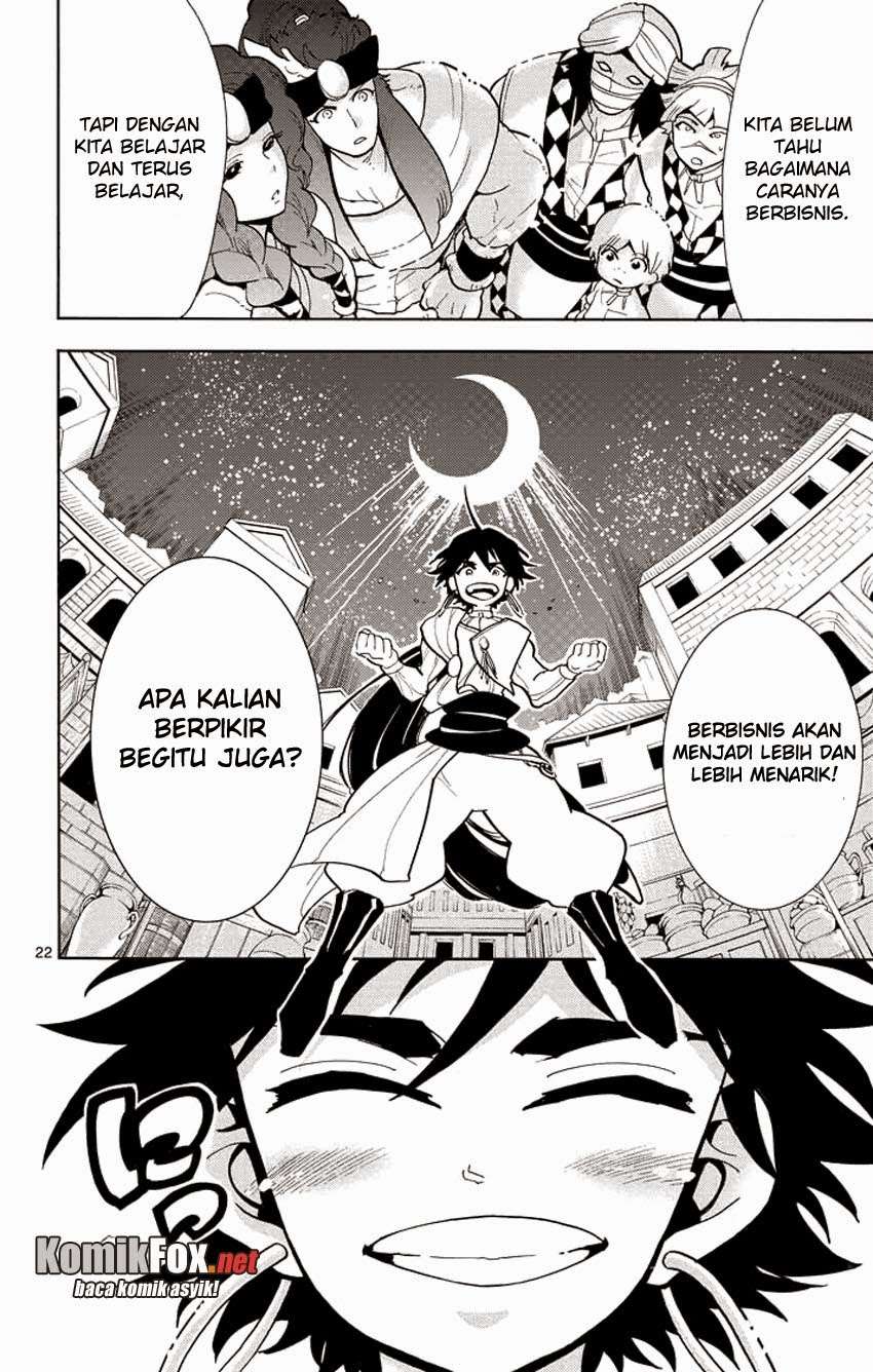 Magi – Sinbad no Bouken Bab 30 halaman 22