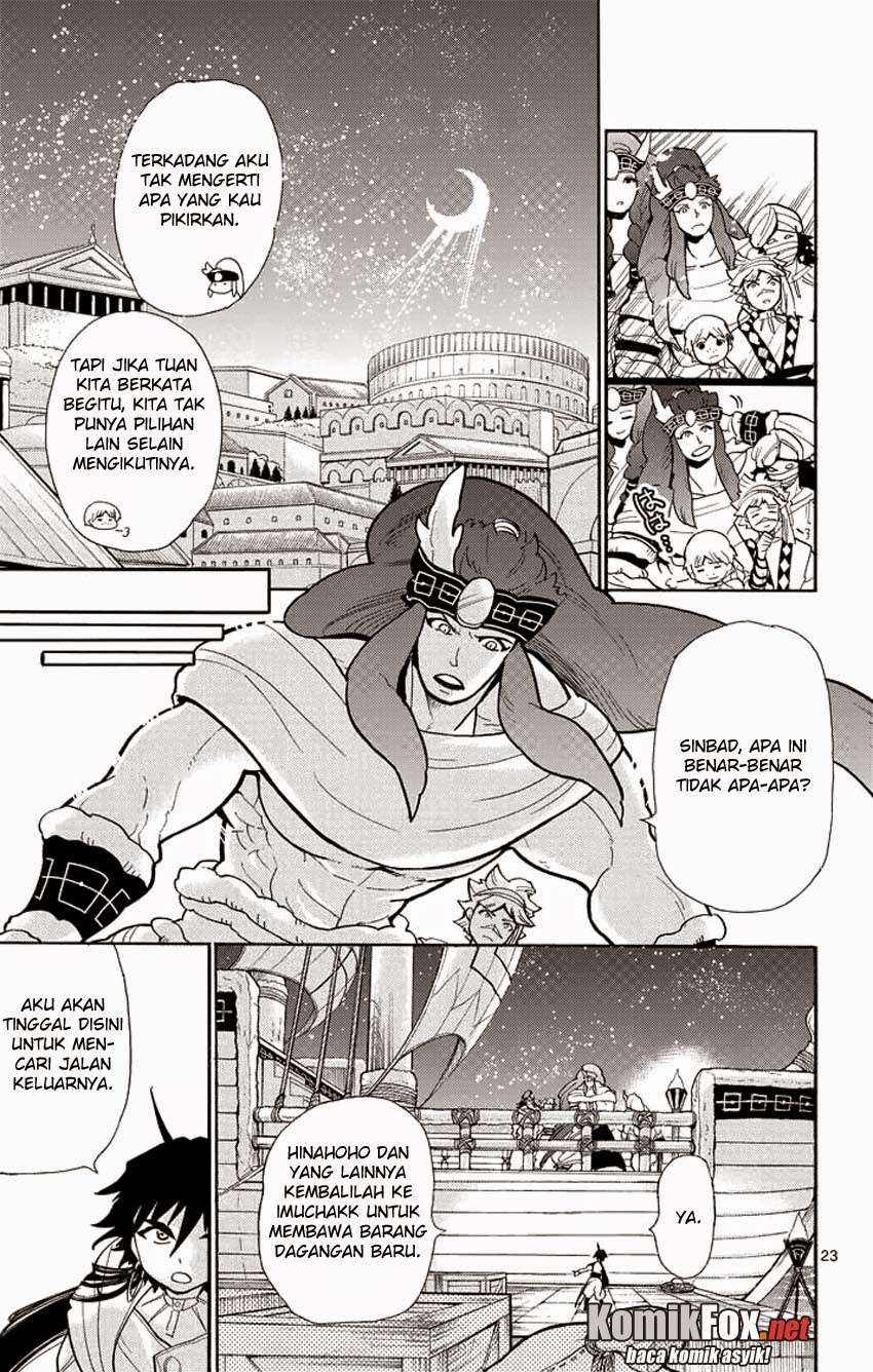 Magi – Sinbad no Bouken Bab 30 halaman 23