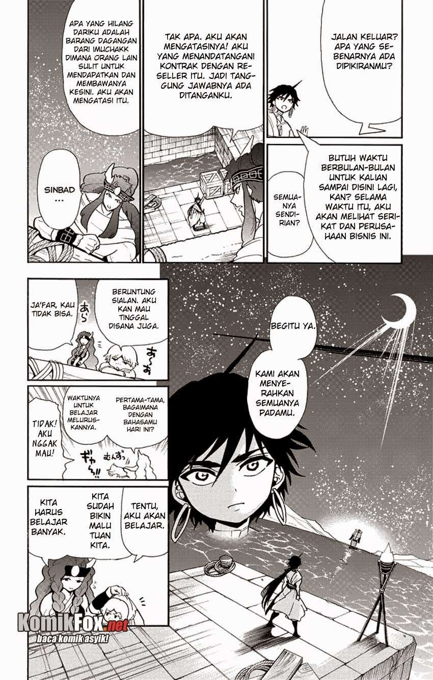 Magi – Sinbad no Bouken Bab 30 halaman 24