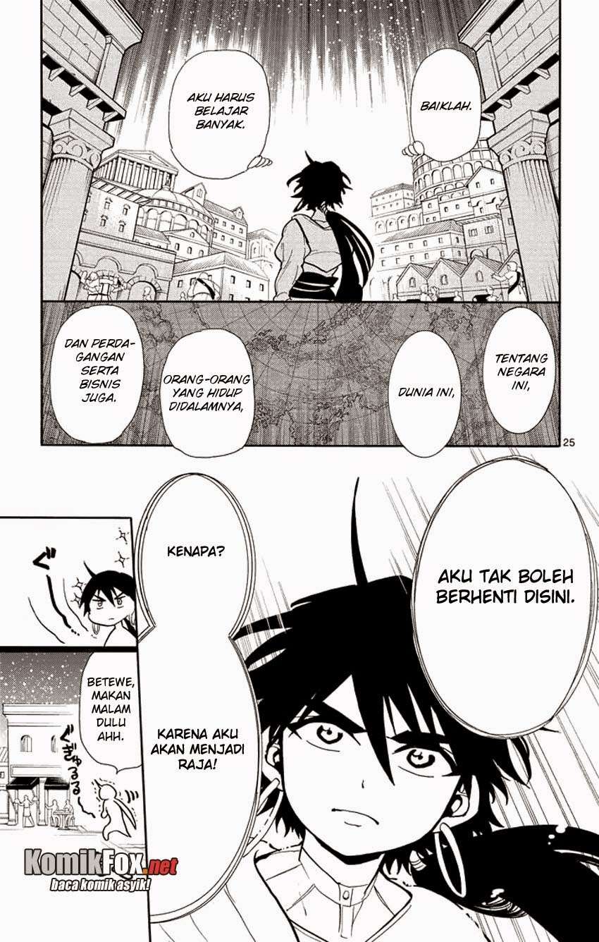 Magi – Sinbad no Bouken Bab 30 halaman 25