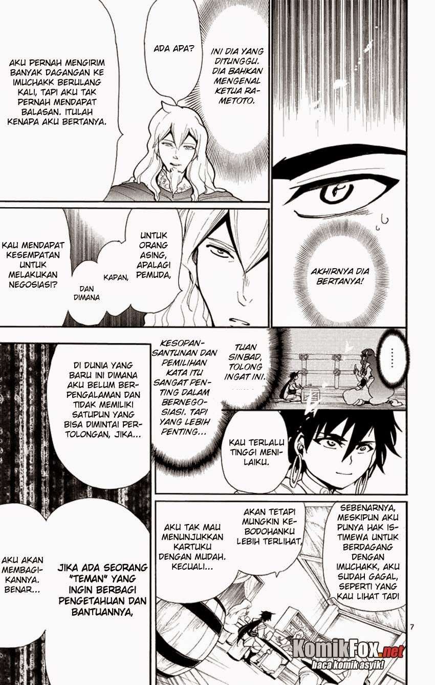 Magi – Sinbad no Bouken Bab 31 halaman 7