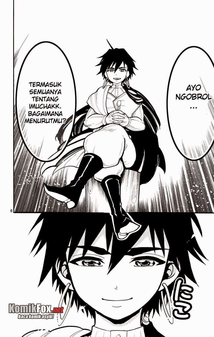 Magi – Sinbad no Bouken Bab 31 halaman 8