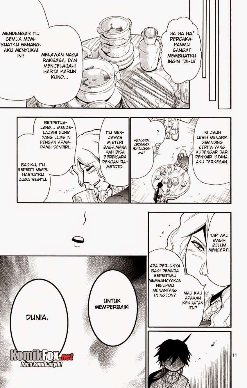 Magi – Sinbad no Bouken Bab 31 halaman 11
