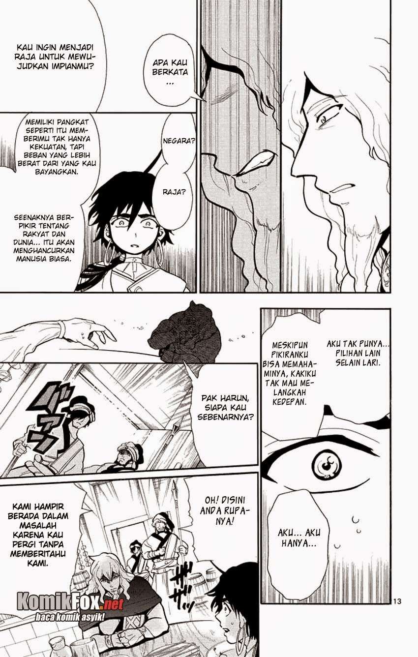 Magi – Sinbad no Bouken Bab 31 halaman 13