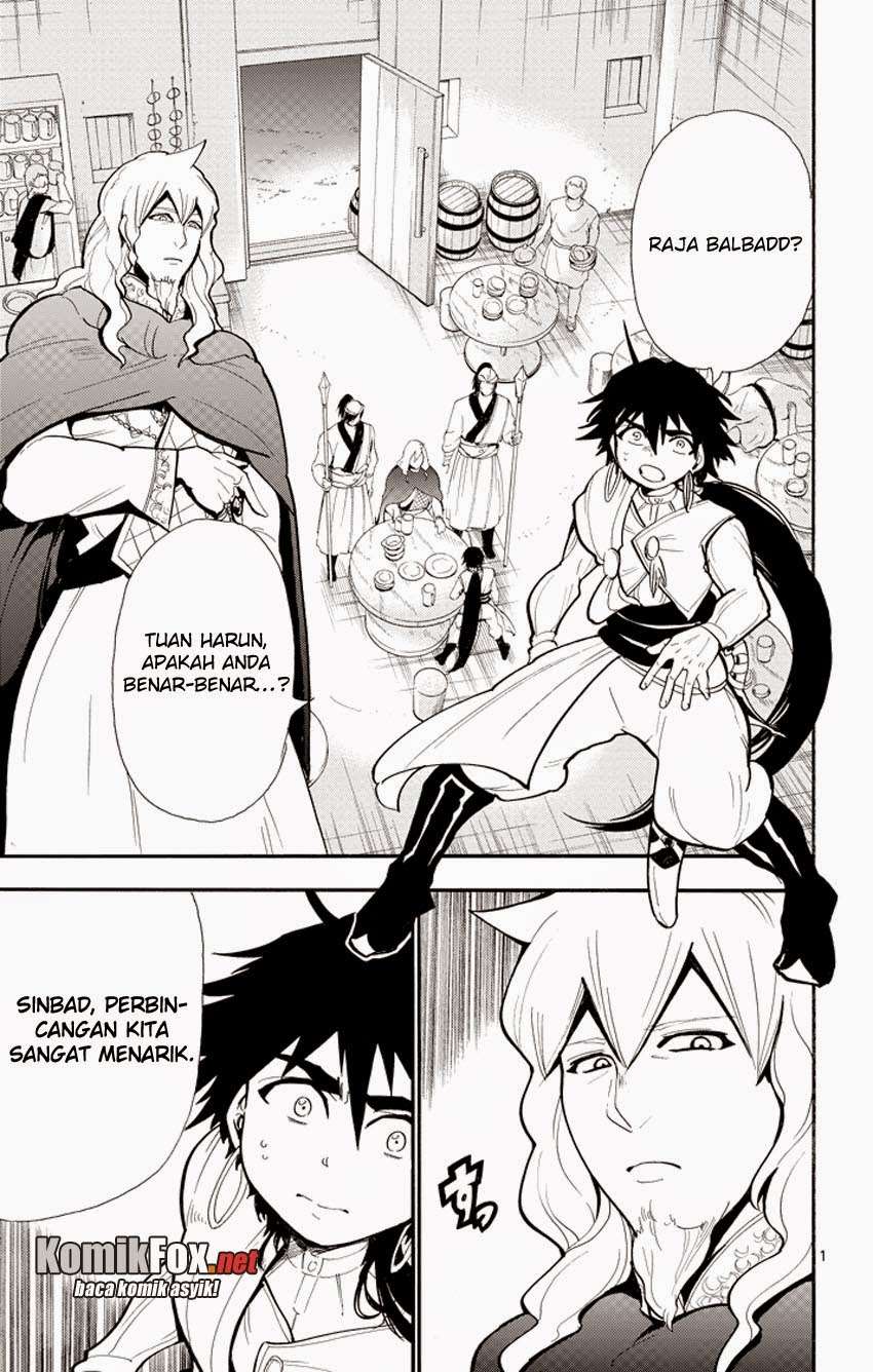 Magi – Sinbad no Bouken Bab 32 halaman 1
