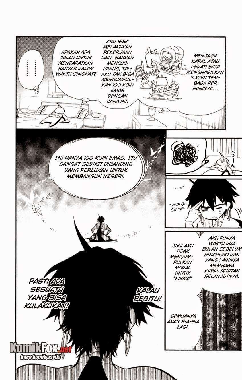 Magi – Sinbad no Bouken Bab 32 halaman 4