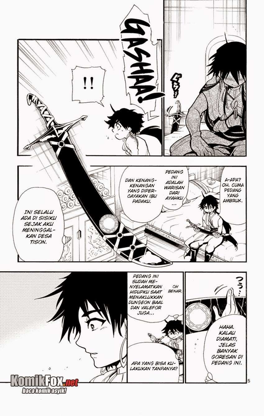 Magi – Sinbad no Bouken Bab 32 halaman 5