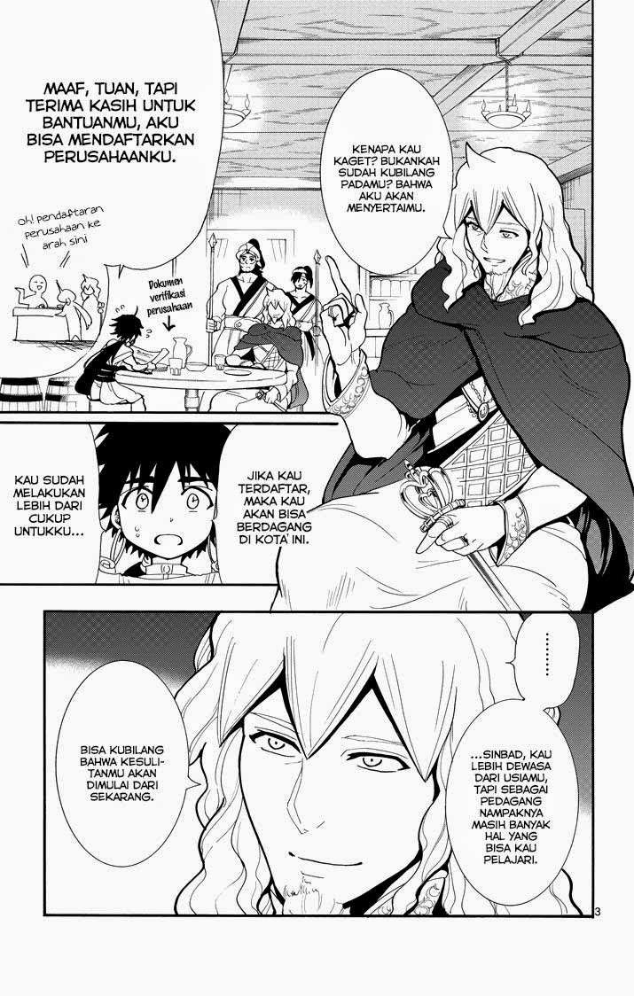 Magi – Sinbad no Bouken Bab 33 halaman 3