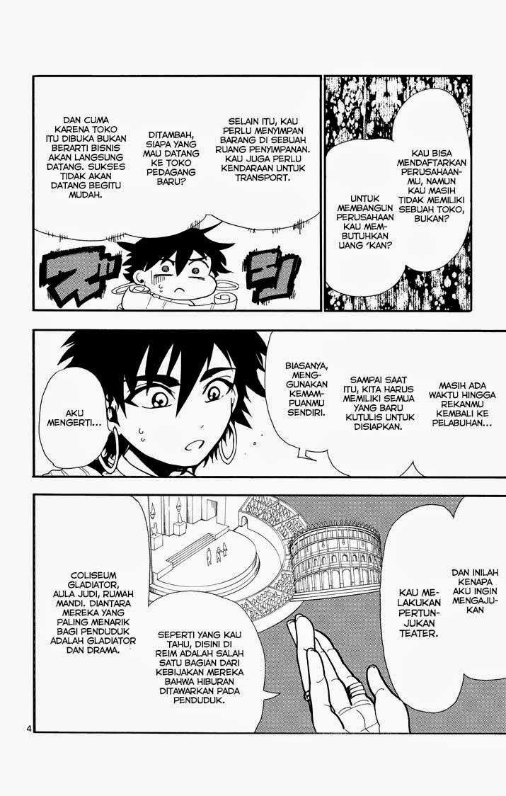 Magi – Sinbad no Bouken Bab 33 halaman 4