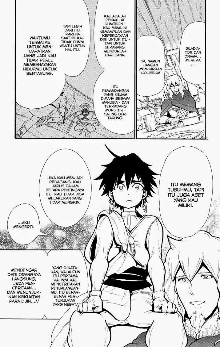 Magi – Sinbad no Bouken Bab 33 halaman 5